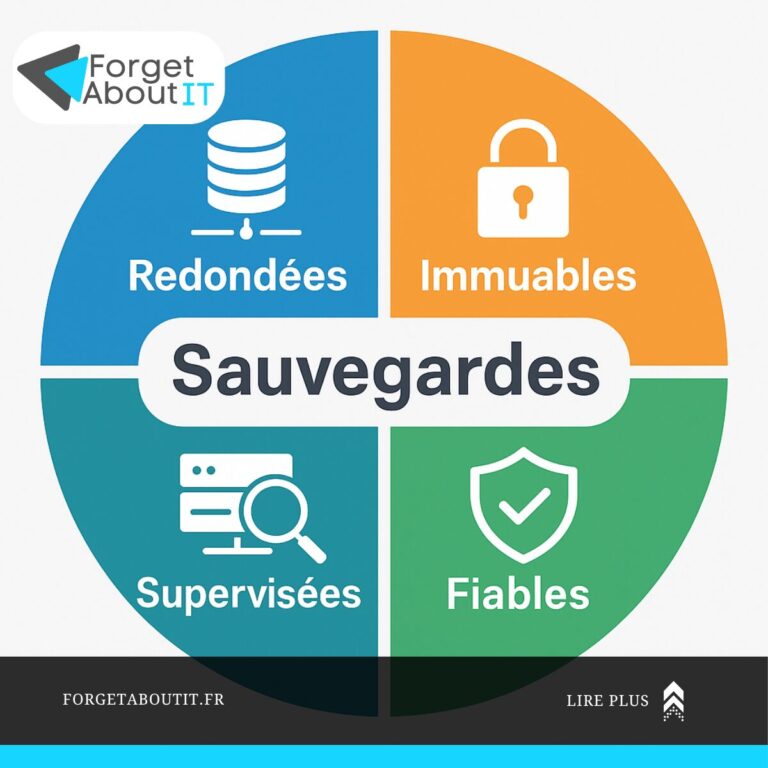 Sauvegardes : les 4 piliers pour protéger efficacement vos données